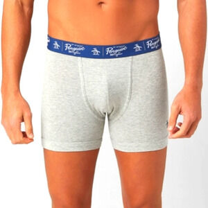 Original Penguin Designer Mens Cotton Stretch Boxer Brief Underwear Size Lg